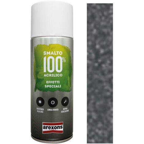 SMALTO SPRAY FERRO MICACEO GRIGIO PELTRO 3720- 6,0 pz