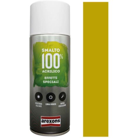 SMALTO SPRAY METALLIZZATO ORO RICCO 3670 - 6 pezzi