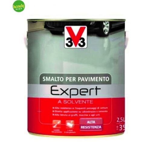 Smalto V33 per pavimento alta resistenza lt 0,50 terracotta