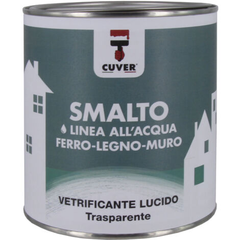 MM_UNVERIFIED_BRAND SMALTO VETRIFICANTE GEA TRASPARENTE LUCIDO ICORIP LT.0,750 VERNICE PITTURA