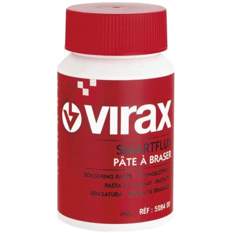 Smarflux : Pâte à braser pour préparer la brasure des tubes cuivre (carton de 5 boite(s)) - Virax