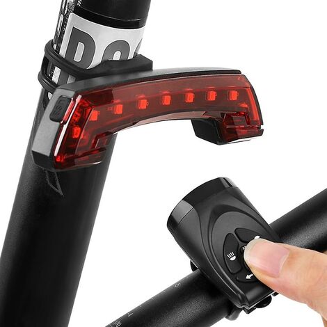 USB wiederaufladbare Blinker Radfahren Rücklicht Fahrrad Licht