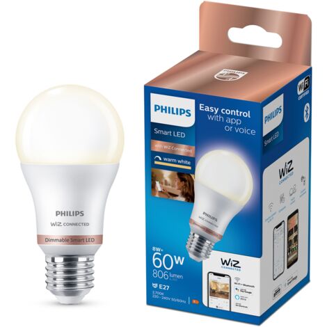 Smart - Bombilla led - forma: a60 - satinado acabado - e27-8w 929002450221