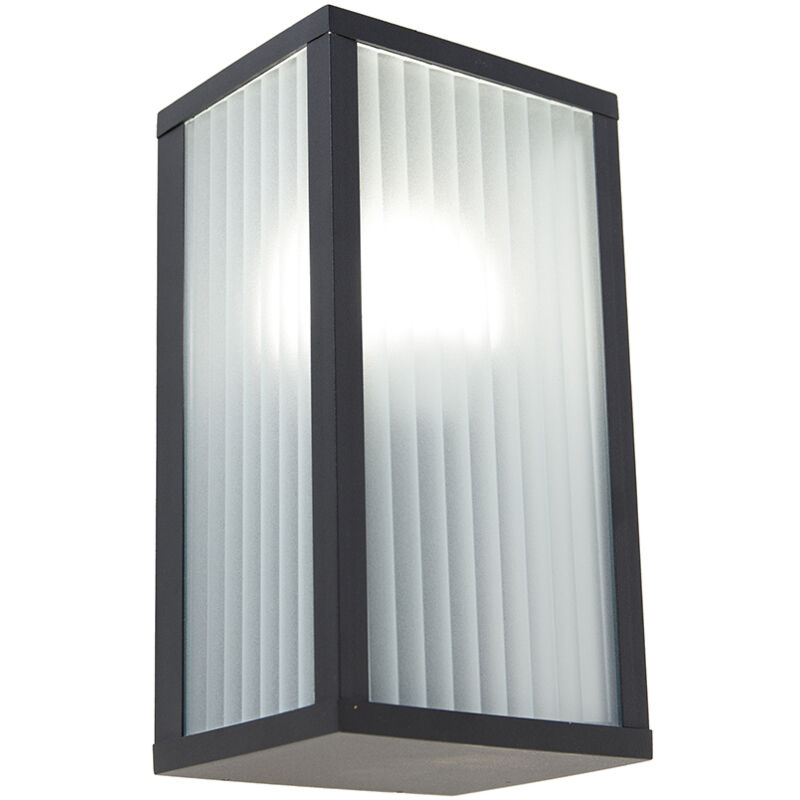 Image of Smart Outdoor Wall Light Black with&hellip;