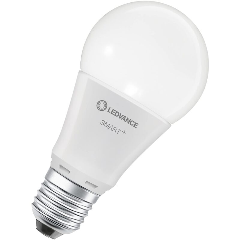 Image of Ledvance - Lampada led intelligente con tecnologia WiFi, attacco E27, dimmerabile, bianco caldo (2700 k), sostituisce le lampade a incandescenza da