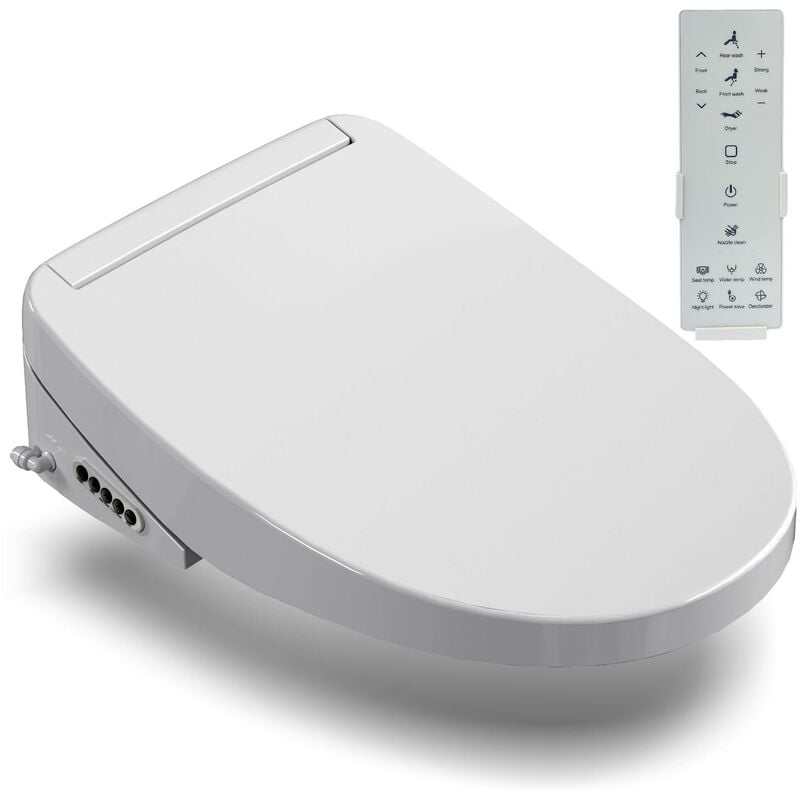Horow - Smart Douche wc Bidet Siège de bidet Seat, rehausse Siège de toilette Chauffé électriquement Siège de bidet