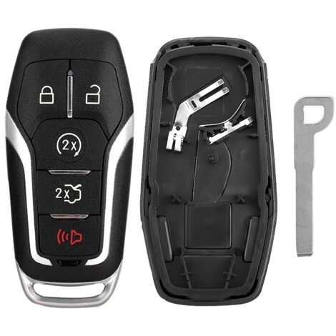 Smart-Fernbedienungsgehäuse für den 2017er Mustang, 5-Tasten-Fernbedienungsgehäuse für den Ford Mustang F-150, Schlüsselanhängergehäuse