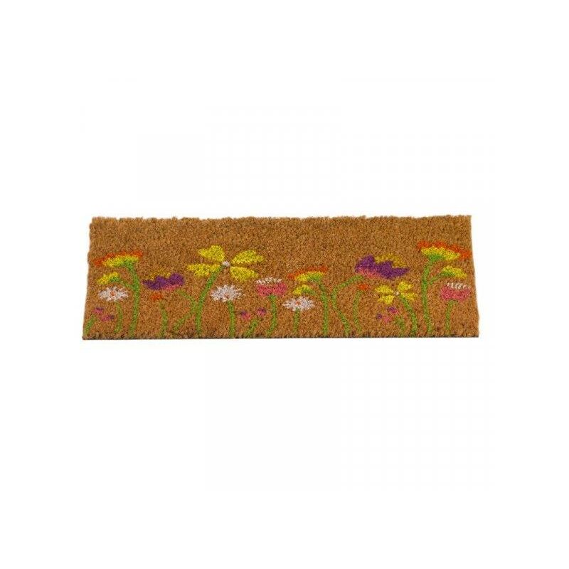Meadow Flowers Floral Doormat Coir Mix Match Easy Change Mat Insert - Smart Garden
