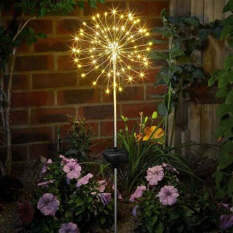 GARDEN MILE Smart Garden Starburst Solar Stake Light Garden LED 1012547