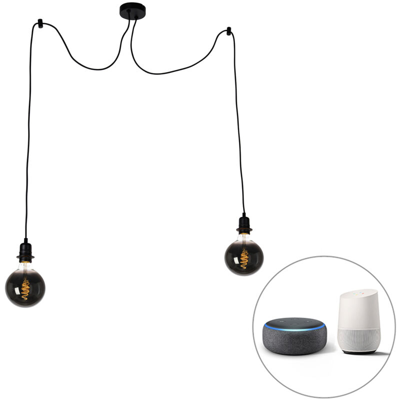 Image of Smart Pendant Light Black Incl. 2&hellip;