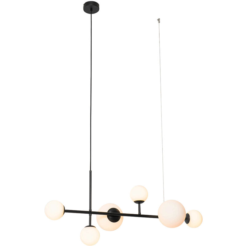 Image of Qazqa - Smart Pendant Lamp Black&hellip;