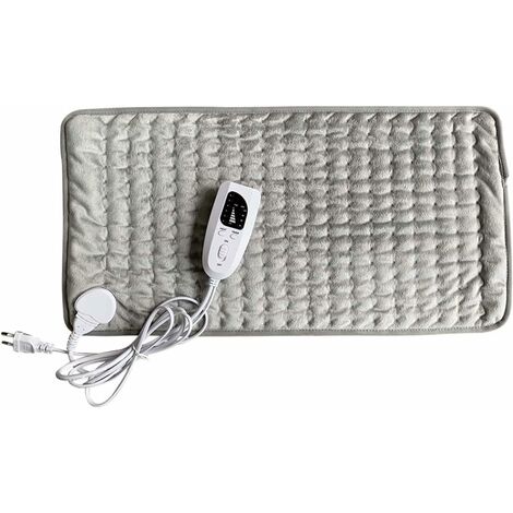 Smart heating blanket,Wet compression heating pad,Heated blanket,6 temperature levels with 1-10 timers,Fast heating,Washable up to 30°C