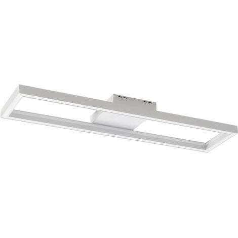 Smart Home Deckenlampe "Tjado" aus Metall dimmbar mit Fernbedienung für Wohnzimmer & Esszimmer von Lucande