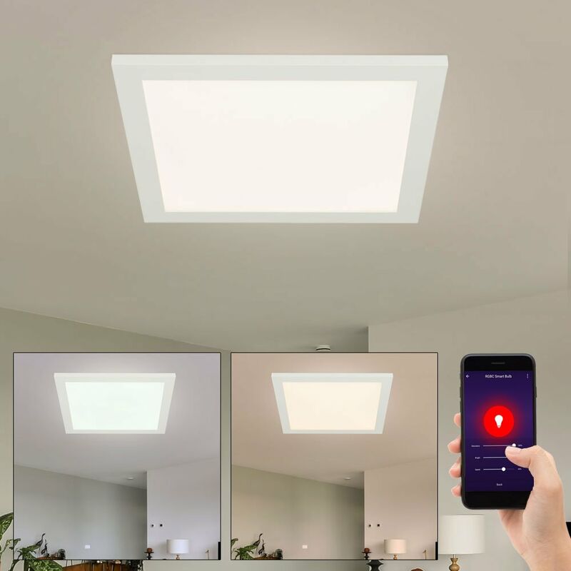 

Smart Home LED Panel de techo Luz Alexa Light Lámpara de sala de trabajo
