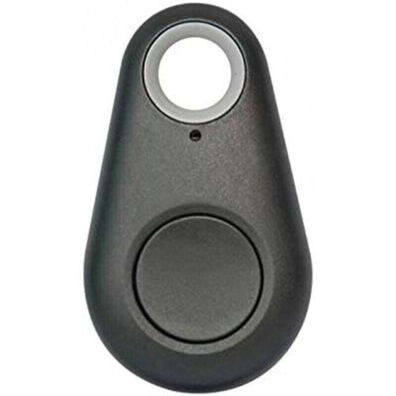 Tehtuy Smart Key Fob Tracker With Anti-loss And Remote Camera Trigger - Black