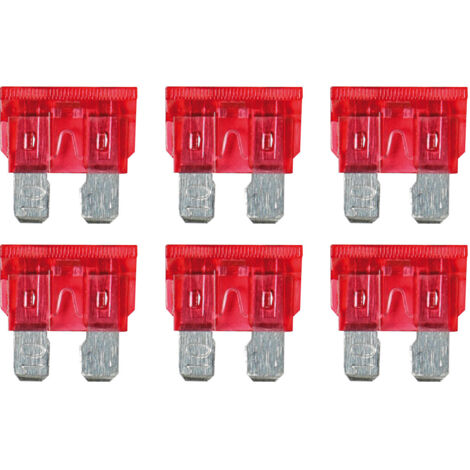 Smart Led, set 6 fusibili lamellari con spia a led, 12/32V - 10A