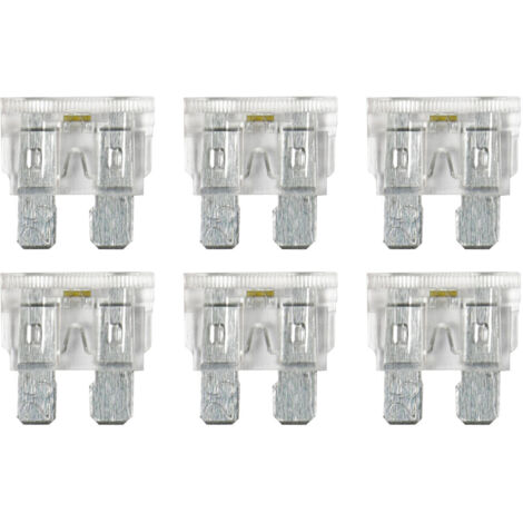 Smart Led, set 6 fusibili lamellari con spia a led, 12/32V - 25A