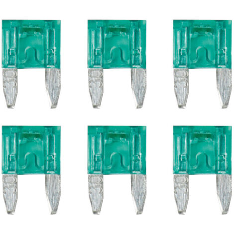 Smart Led, set 6 micro-fusibili lamellari con spia a led, 12/32V - 30A