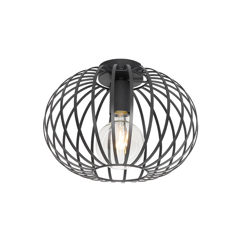 Image of Smart Ceiling Lamp Black 30 cm&hellip;