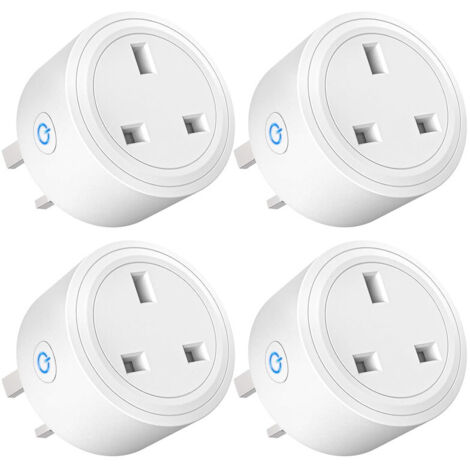 Smart Plug, Smart Socket mit Fernbedienung und Timer-Stecker, WLAN-Stecker, kein Hub erforderlich
