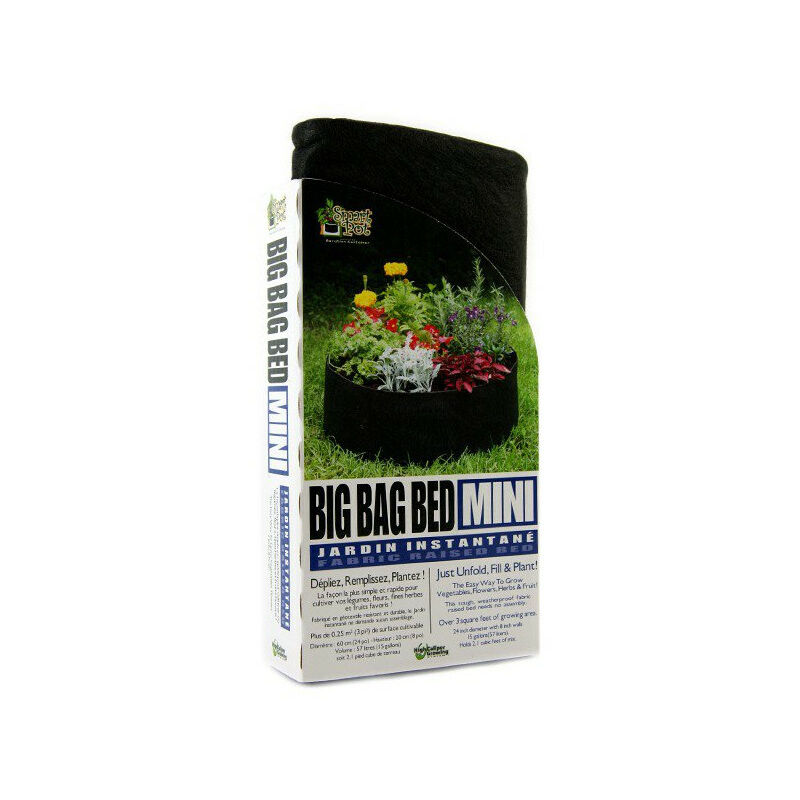 Big Bag Bed 57L - Pot tissu potager geotextile - Smart pot