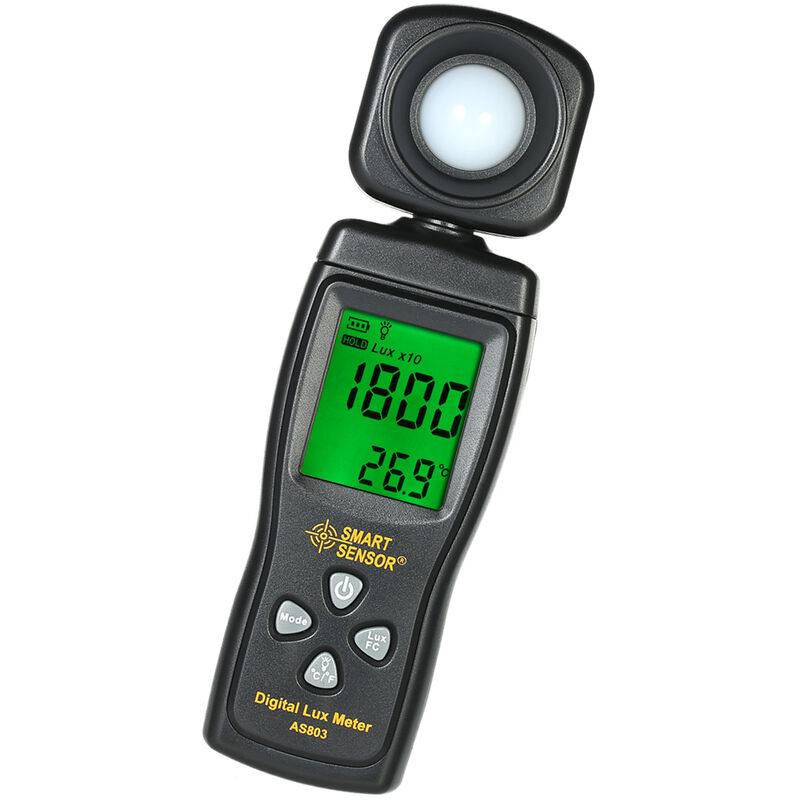 Smart sensor Sigma Mini Illuminancemètre Tout-en-un Lumen Meter Livré sans batterie AS803