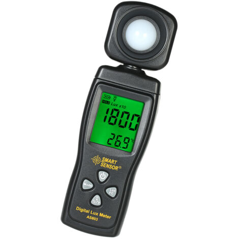SMART SENSOR Sigma Mini Illuminancemètre Tout-en-un Lumen Meter Livré sans batterie AS803