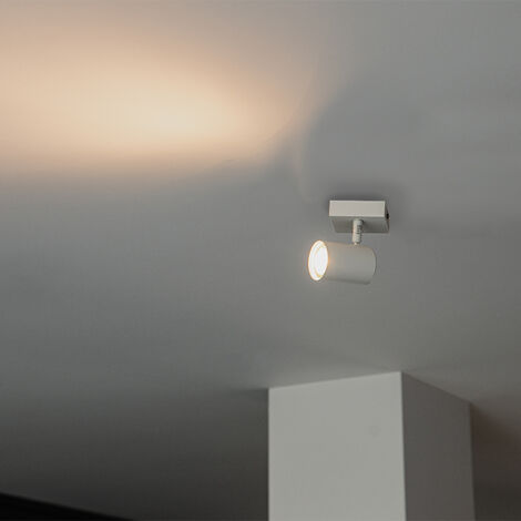 Smart Spotlight White Adjustable Square Incl. Wifi GU10 50mm - Jeana