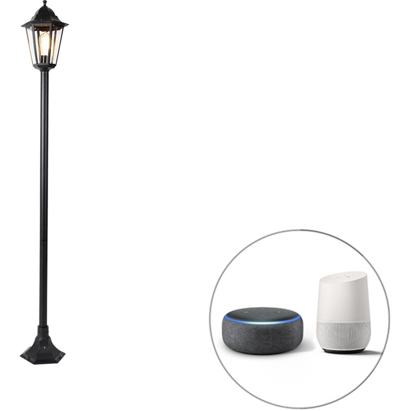 Image of Smart Standing Outdoor Lamp Black 170&hellip;