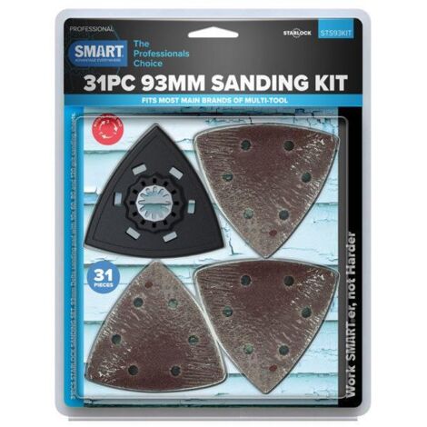 SMART Starlock 31 Piece Complete Sanding Kit