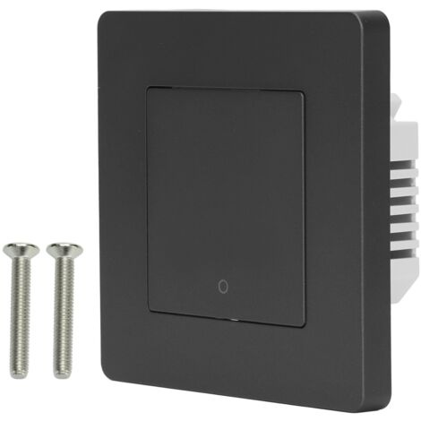 Smart Switch 1 Way Timing Controller Scene Switch Remote Control AC 100‑240V for Light Curtain Grey