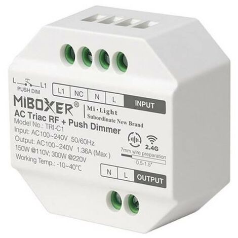 LoraTap Módulo Interruptor WiFi 10A 2300W con Medidor de Consumo