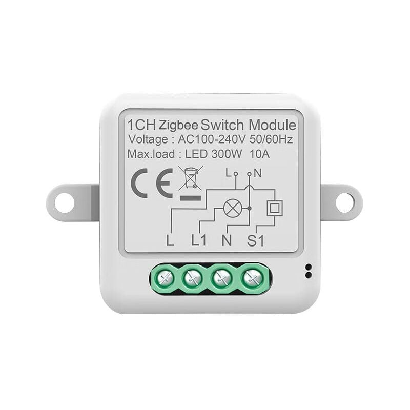 Smart Switch ZigBee interrupteur à distance module interrupteur invisible Zero Fire interrupteur caché minuterie