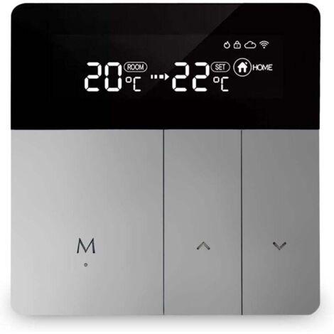 Smart Thermostat, Heating Thermostat, Room Thermostat, WiFi Thermostat, Smart Wall Thermostat for Electric Underfloor Heating and Water Heaters i8HGA