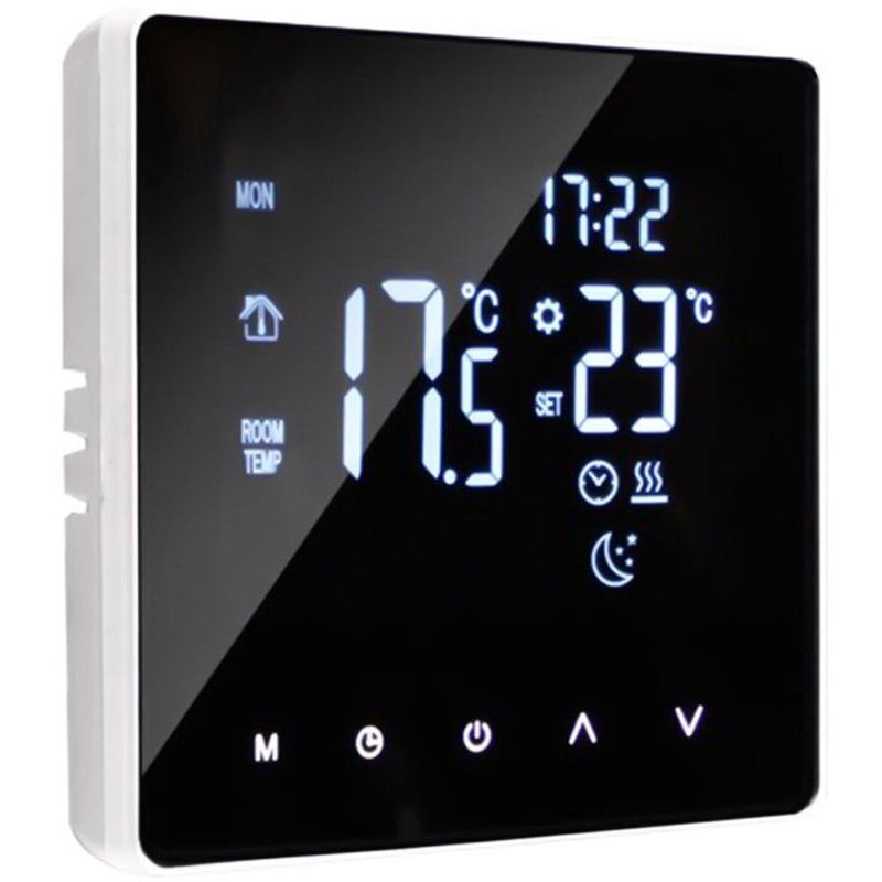 Image of Smart thermostat, Weekly programmable thermostat with&hellip;