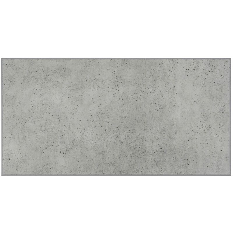 2 crédences adhésives xl - Blok Grey Gris - Effet ciment - 57.3 cm x 29.41 cm - Smart Tiles
