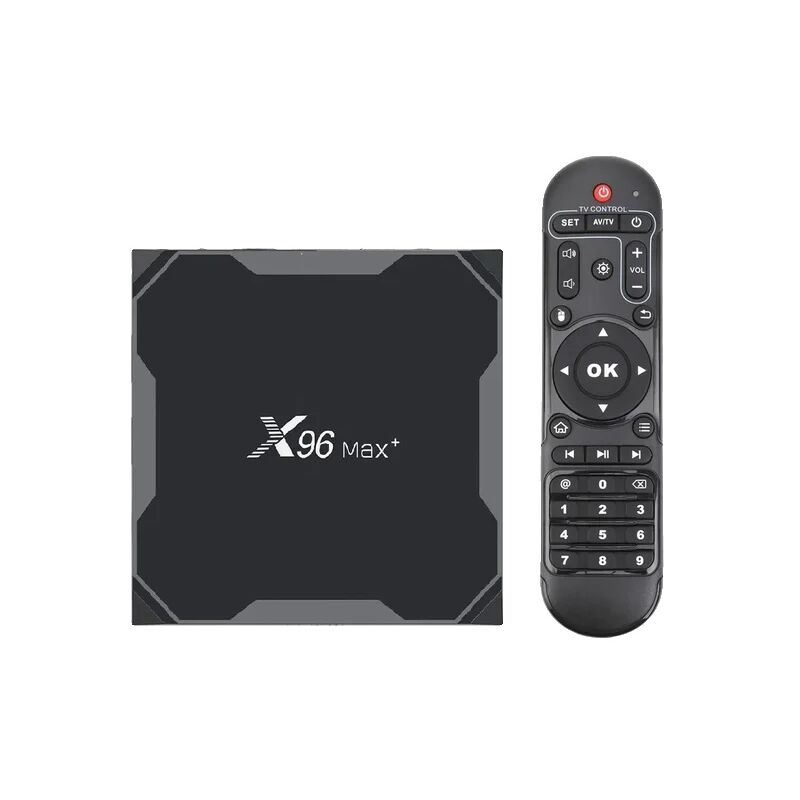 Smart TV Box, 4 Go + 64 Go, Android 90, prise UE, 4 Go + 32 Go