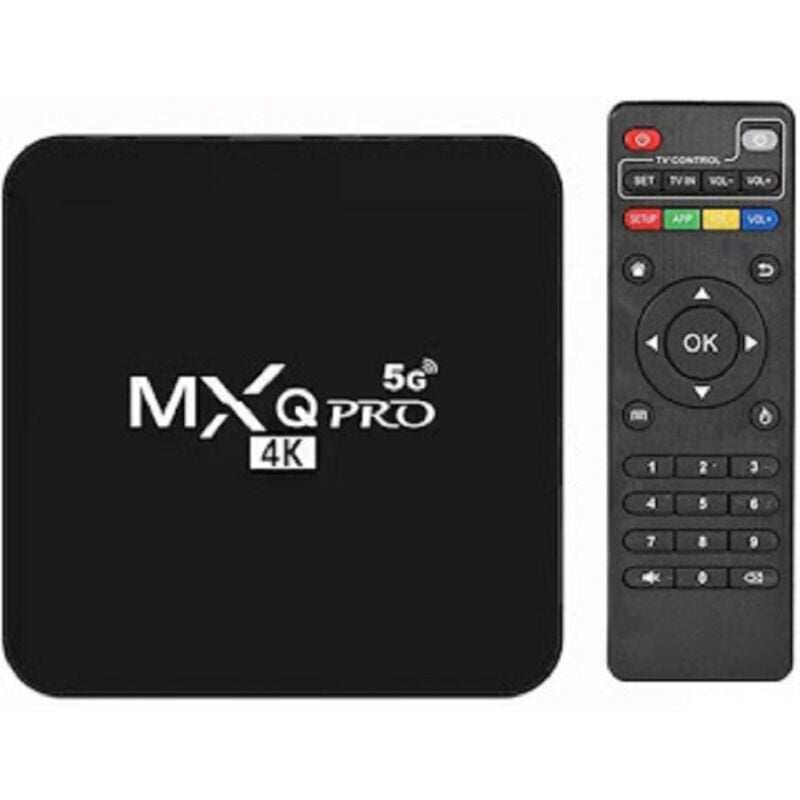 Image of Trade Shop - SMART TV BOX 4K ANDROID Q-A400 4K 5G MXQ PRO ANDROID 11 WIFI 4G 64GB QUAD CORE -