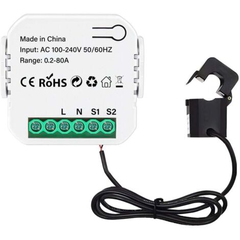 Smart WiFi Power Socket Tuya Solar Power Socket Monitoring Power Socket APP Monitoring Single Channel MUMU