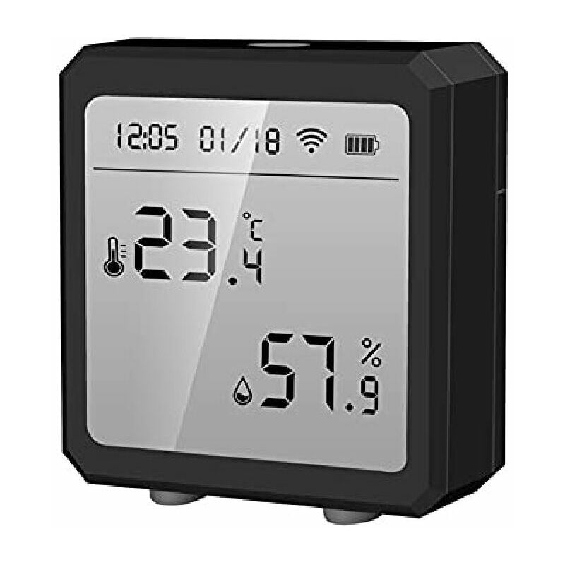 Smart Wifi Temperature And Humidity Sensor Digital Indoor Humidity Display Built In Multi 5945