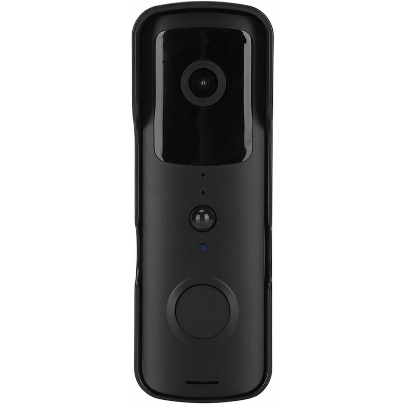 Smart WiFi Video Doorbell, HD 1080P Wireless Night Video Doorbell with Motion Sensor for Home Security System, APP Remote Control,Black