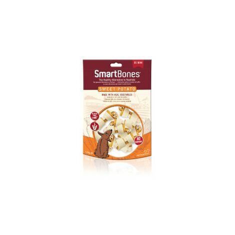 SmartBones Sweet Potato Mini Bones (8Pk) PK7 - 714052