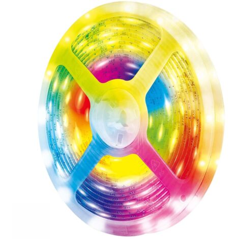 Smarter digitaler rgb led streifen adressierbar 400 lm 5 m led wifi tuya