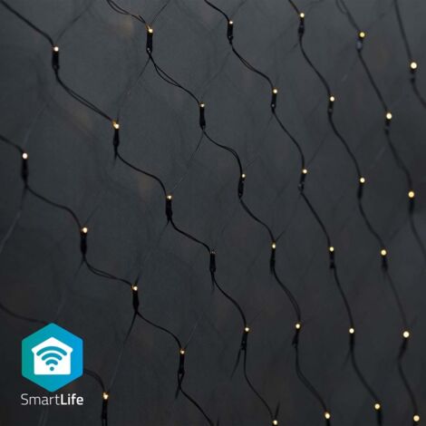 Smartlife julbelysning  netto  wi fi  varm vit  280 leds  300 m  3 x 2 m  android  ios 59741095 59741095 59741095 59741095 59741095 59741095