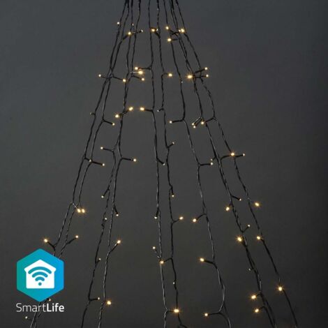 Smartlife julbelysning  trad  wi fi  varm vit  200 leds  200 m  10 x 2 m  android  ios 82612449 82612449 82612449 82612449 82612449 82612449