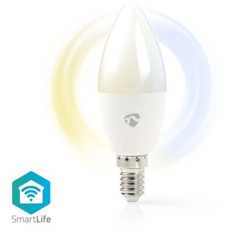 Smartlife led lampe  wi fi  e14  470 lm  49 w  varm till cool vit  2700 - 6500 k  android  ios  ljus  1 st 80714463 80714463 80714463 80714463 80714463 80714463