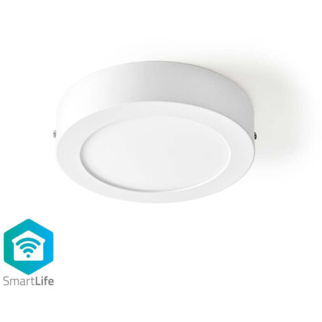 Smartlife taklampa wi fi kall vit varm vit rund durchmesser 800 lm 2700 - 6500 k ip20 energieklasse a android ios