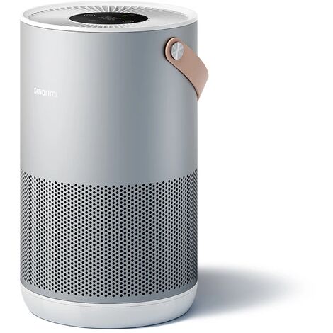 Smartmi P1 Purificateur d'air maison, 100% sans ozone Filtre HEPA Surveillance en temps réel Purification à 360° Commande vocale intelligente APP Alexa - Argenté