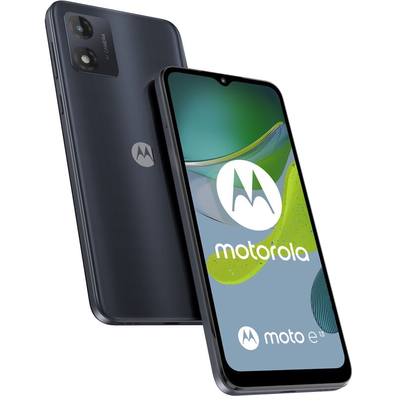Image of Motorola Moto E moto e13 (batteria 5000 mAH, Dolby Atmos Stereo Speakers, 13MP, 2/64 GB espandibile, Display 6.5' HD+, Dual SIM, Android 13)
