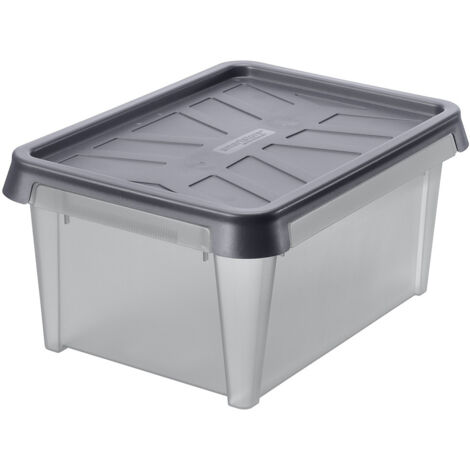 SmartStore Aufbewahrungsbox Dry 13 L mit Deckel 40 x 30 x 20 cm